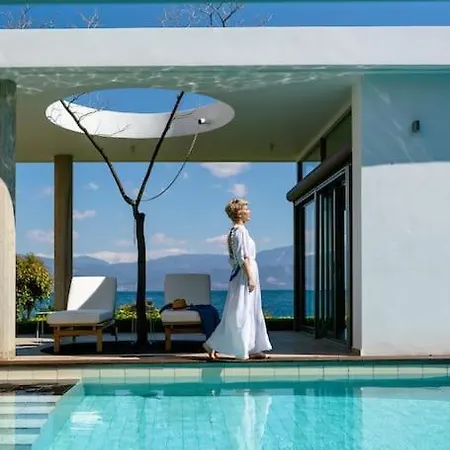 Lefkon Seaside Retreat Villa Kato Rodini